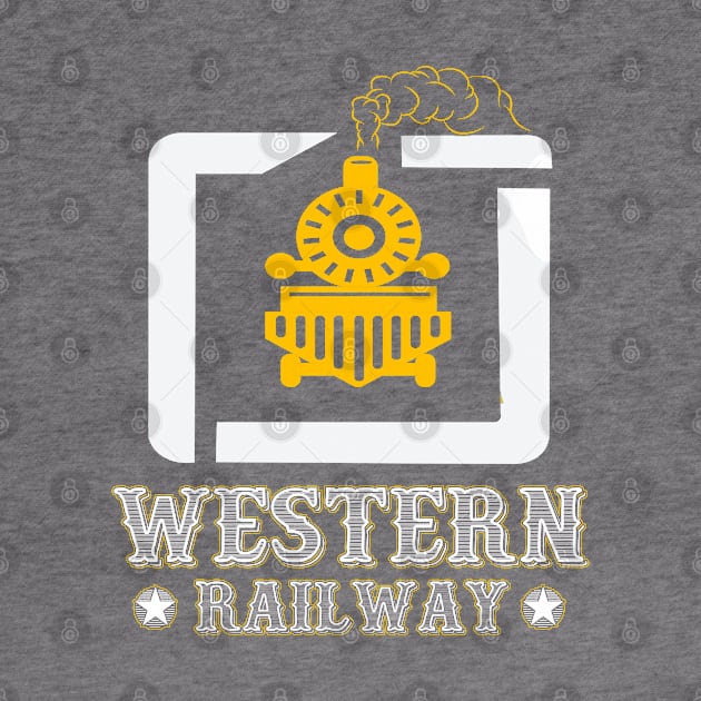 Train Driver Western Railway Railroad Lover by Toeffishirts